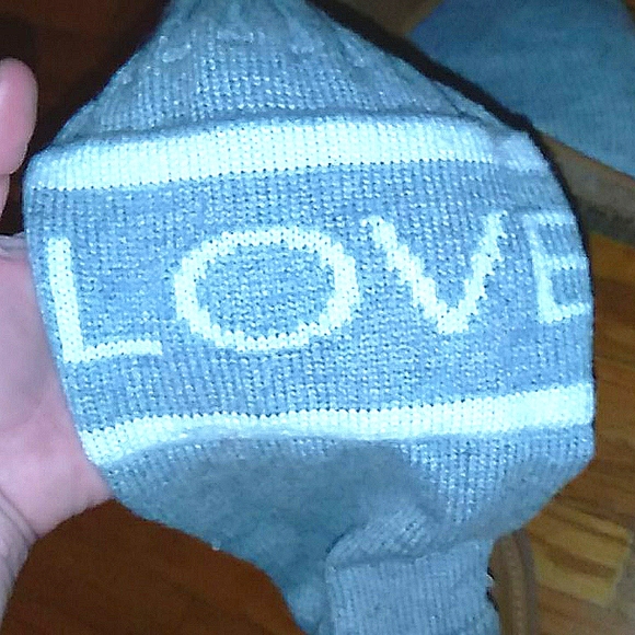 "LOVE PINK" Victoria's secret 7/8 sweater boots - Picture 2 of 4